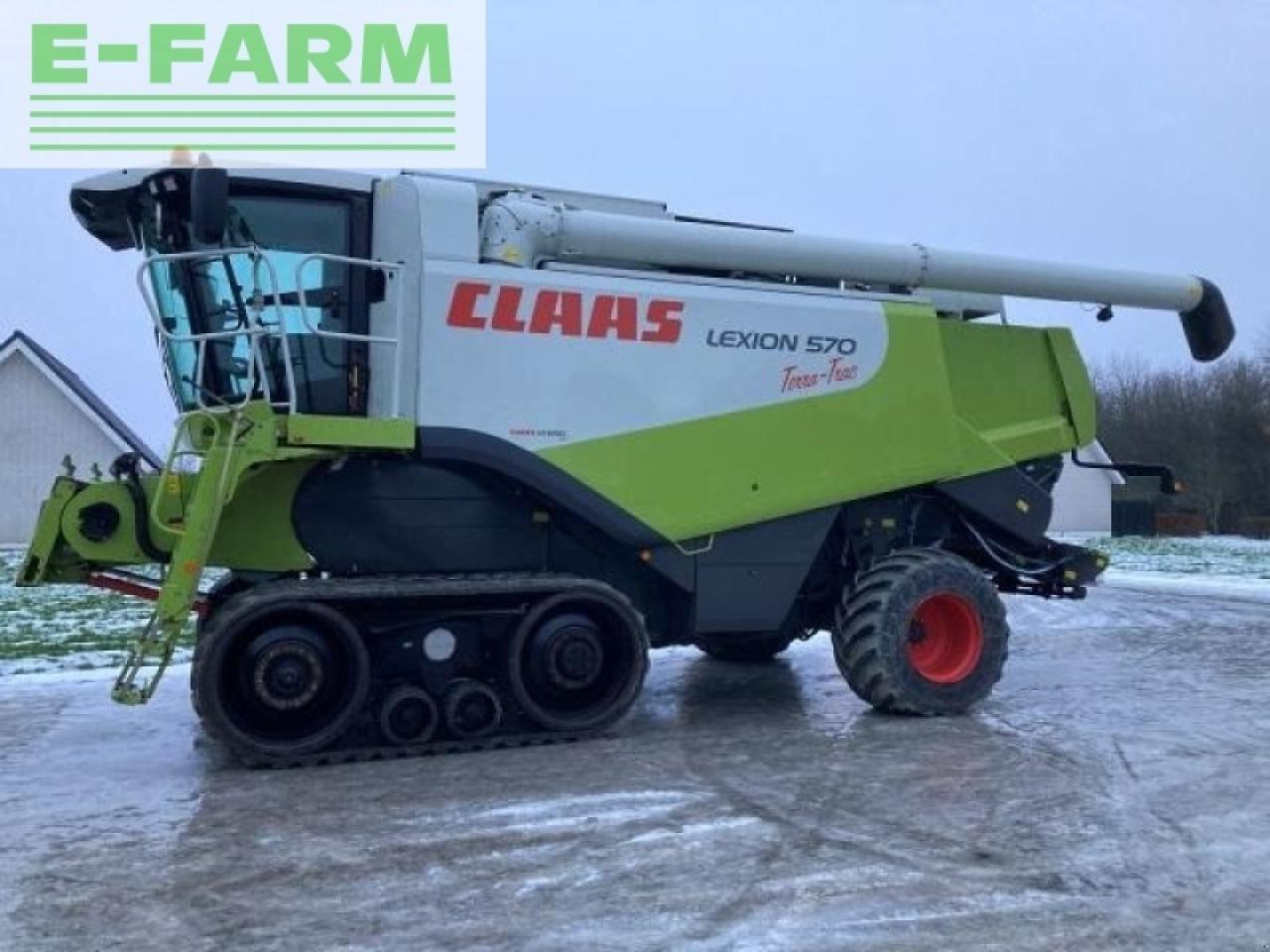 CLAAS lexion 570 tt 4-wd - Combine harvester: picture 2 CLAAS lexion 570 tt 4-wd - Combine harvester: picture 2