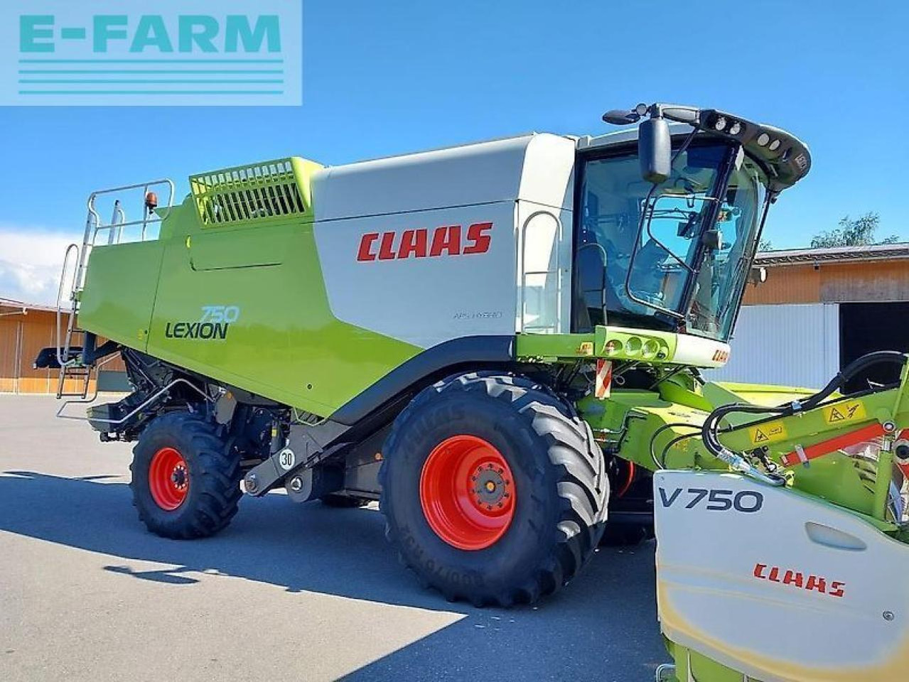 Combine harvester CLAAS lexion 750: picture 12