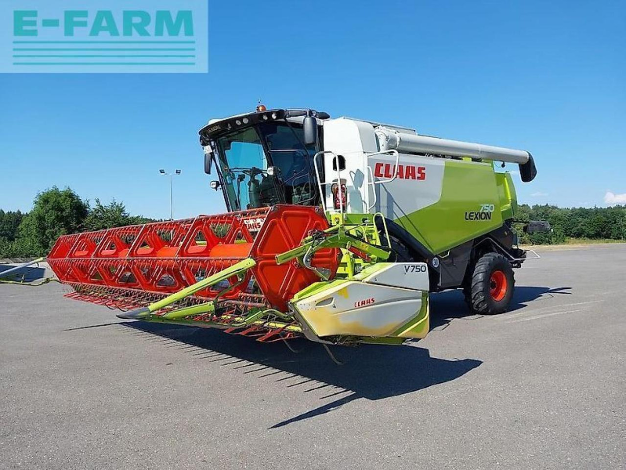 Combine harvester CLAAS lexion 750: picture 7