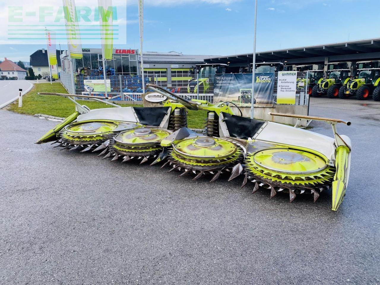 CLAAS orbis 600 - maisgebiss / maisvorsatz - Forage harvester attachment: picture 2 CLAAS orbis 600 - maisgebiss / maisvorsatz - Forage harvester attachment: picture 2