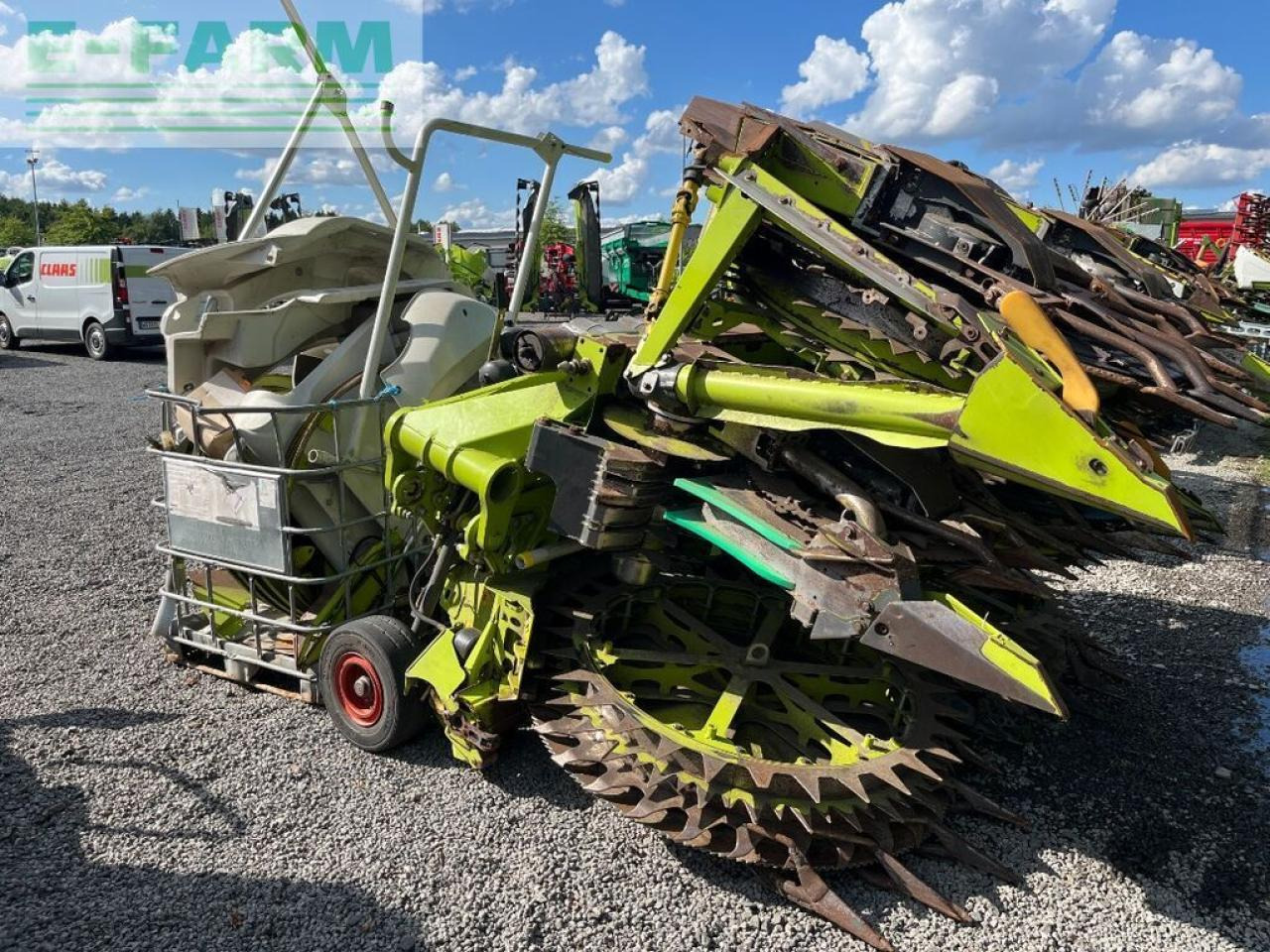 CLAAS orbis 750 ac auto contour, 10-reiher, für jaguar - Forage harvester attachment: picture 2 CLAAS orbis 750 ac auto contour, 10-reiher, für jaguar - Forage harvester attachment: picture 2