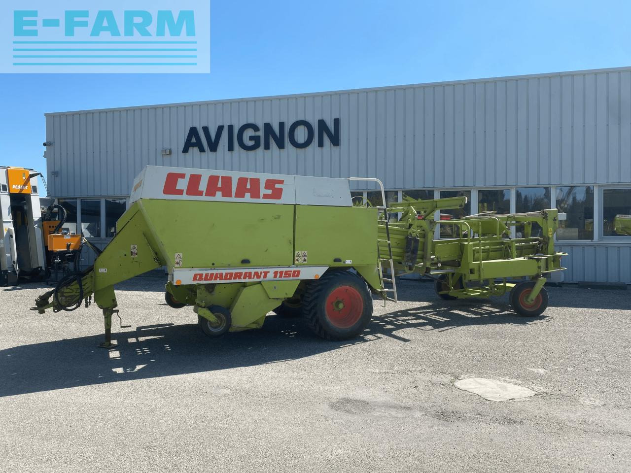 CLAAS quadrant 1150 - Square baler: picture 1 CLAAS quadrant 1150 - Square baler: picture 1