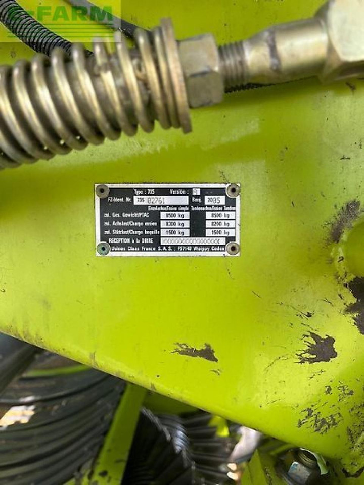 Square baler CLAAS quadrant 2200 rc: picture 16