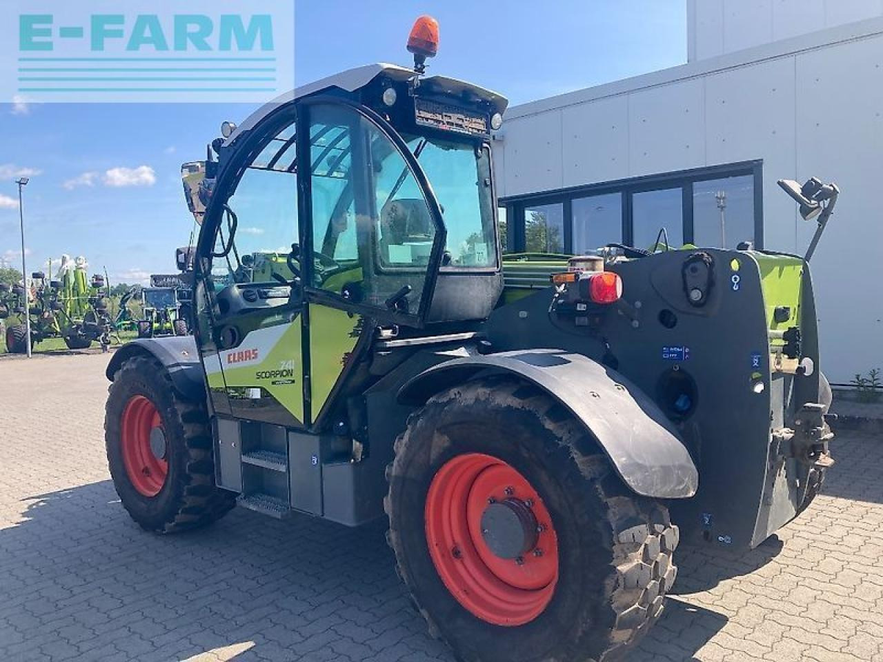 Telescopic handler CLAAS scorpion 741: picture 6