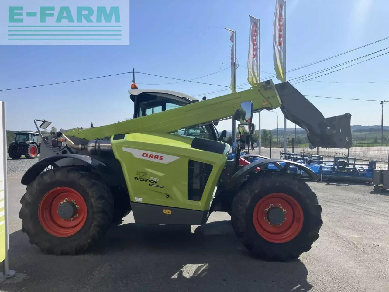 CLAAS scorpion 741 - Telescopic handler: picture 3 CLAAS scorpion 741 - Telescopic handler: picture 3