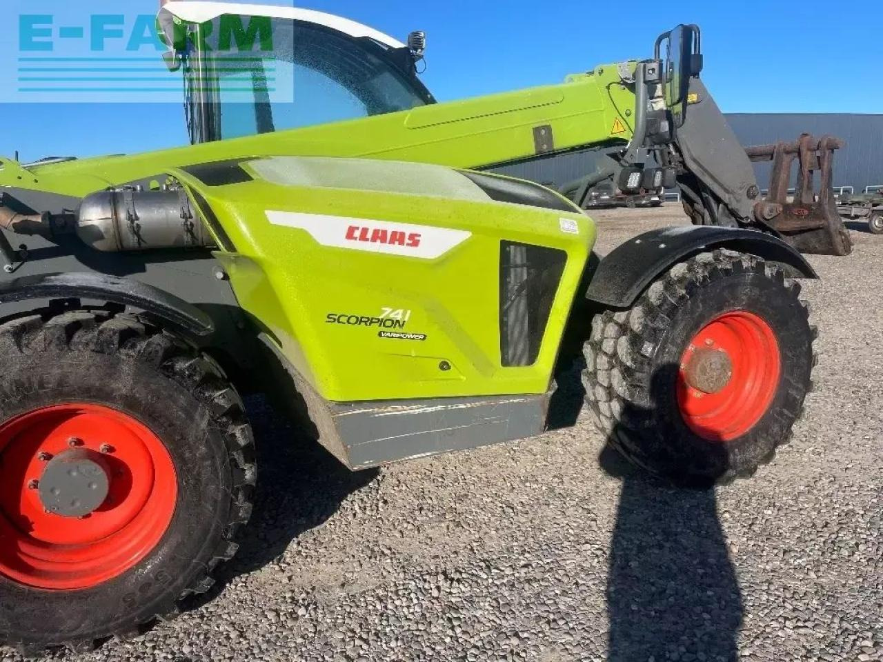 Telescopic handler CLAAS scorpion 741 varipower: picture 19