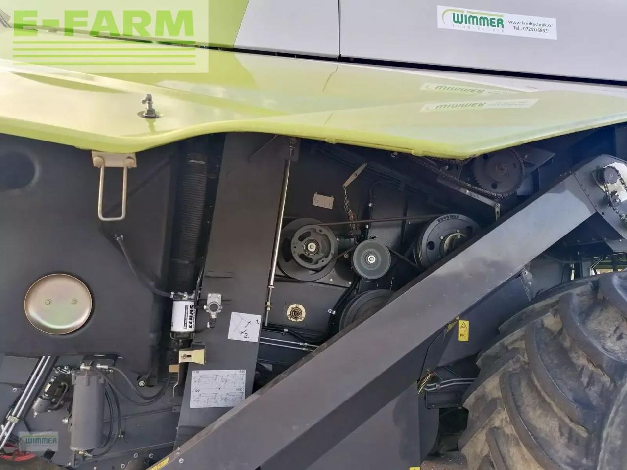 Combine harvester CLAAS tucano 440 - (gebrauchter tucano 400): picture 12 Combine harvester CLAAS tucano 440 - (gebrauchter tucano 400): picture 12