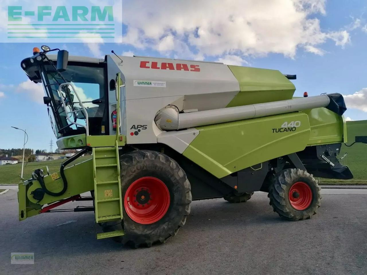 Combine harvester CLAAS tucano 440 - (gebrauchter tucano 400): picture 17 Combine harvester CLAAS tucano 440 - (gebrauchter tucano 400): picture 17