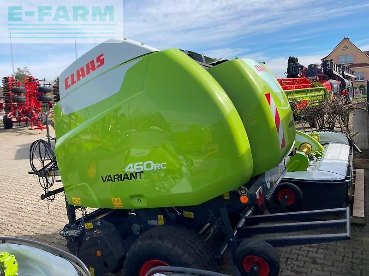 CLAAS variant 460 rc pro - variable rundballenpresse - Square baler: picture 2 CLAAS variant 460 rc pro - variable rundballenpresse - Square baler: picture 2