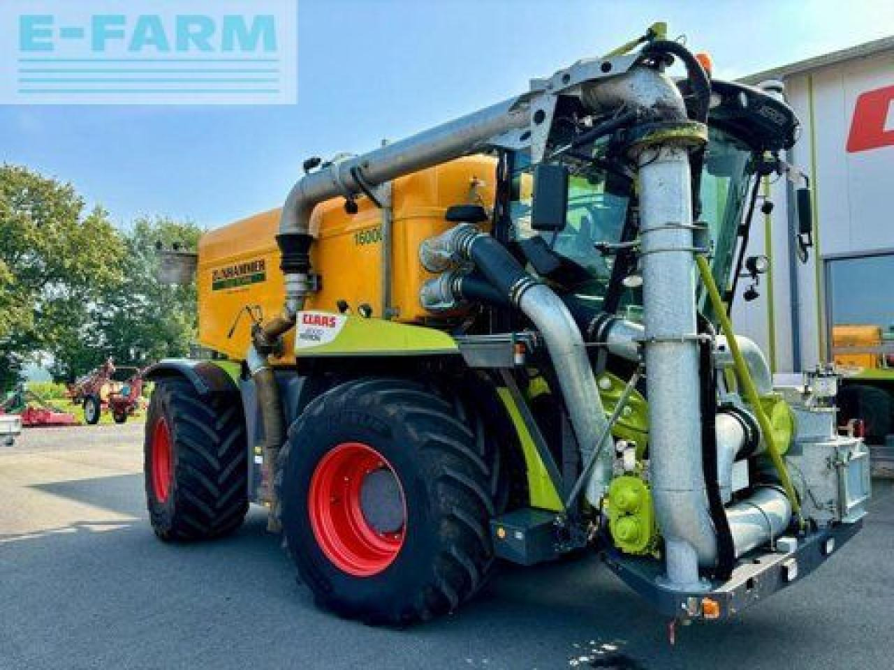 Farm tractor CLAAS xerion 4000 saddle trac, zunhammer acx 16 cbm SADDLE TRAC: picture 7