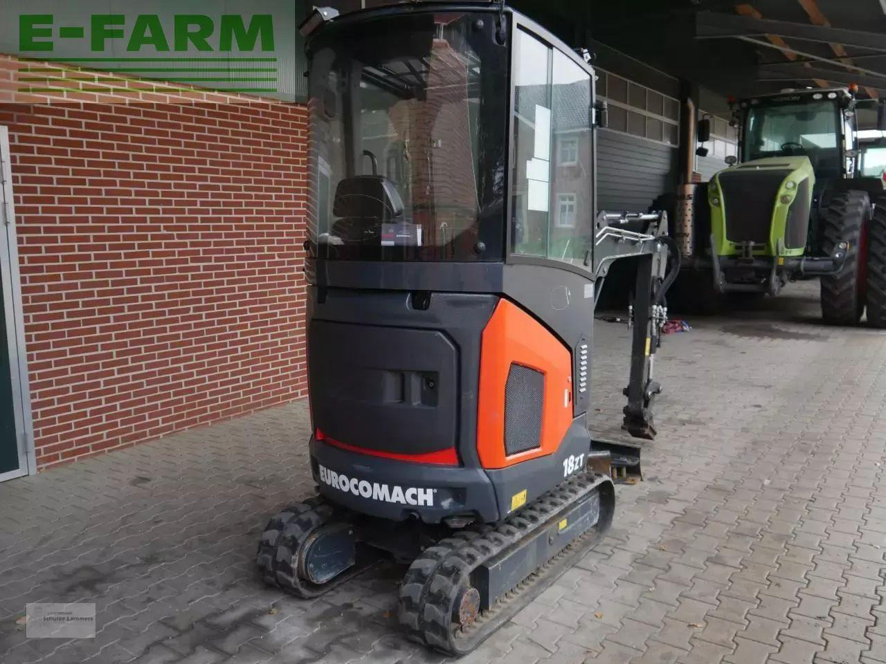 Case-IH eurocomach 18zt - Mini excavator: picture 4 Case-IH eurocomach 18zt - Mini excavator: picture 4