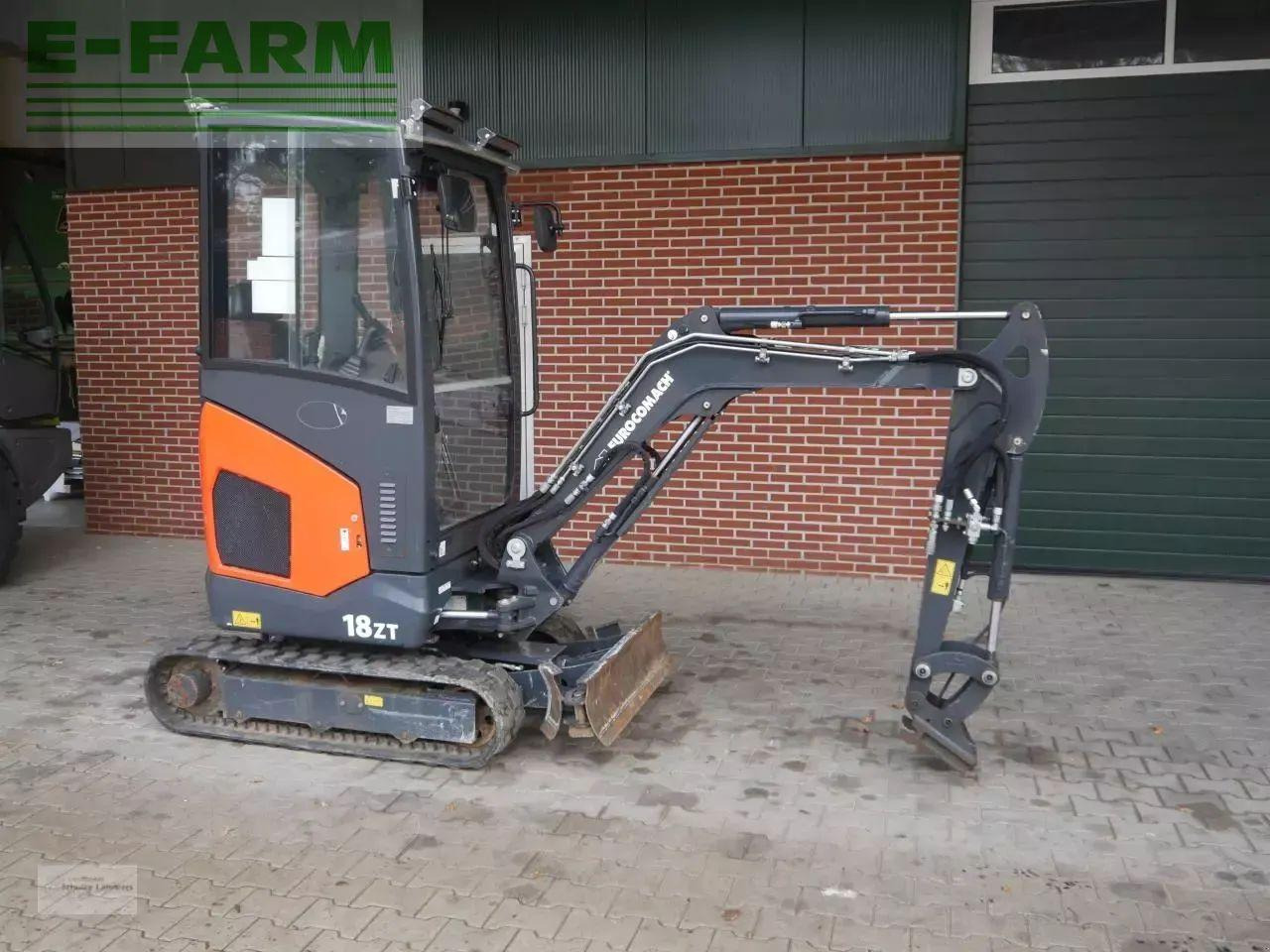 Case-IH eurocomach 18zt - Mini excavator: picture 1 Case-IH eurocomach 18zt - Mini excavator: picture 1