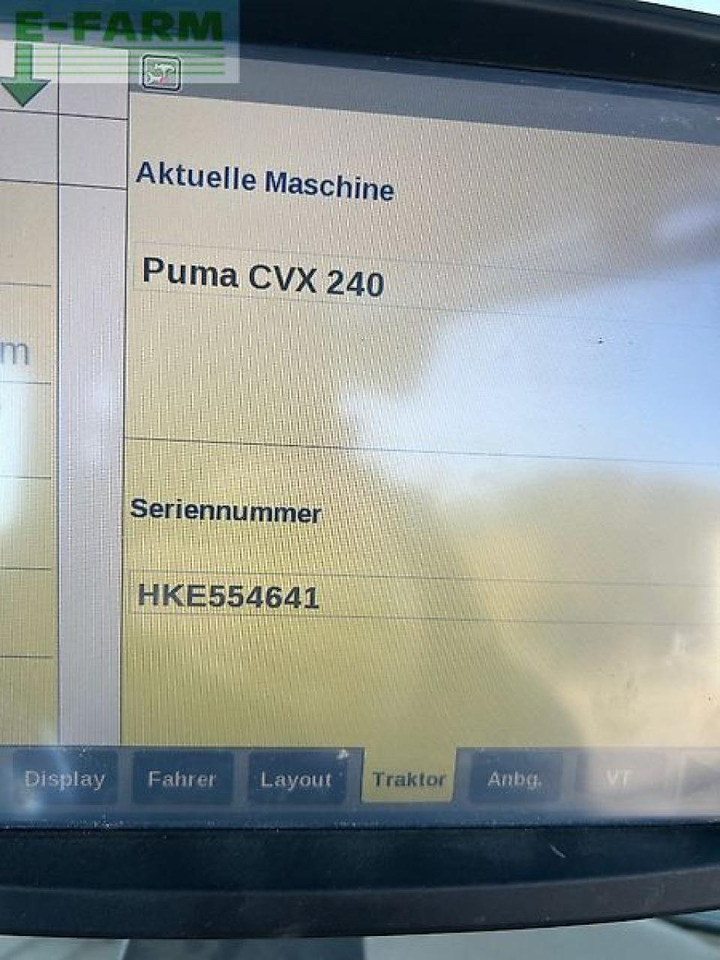 Farm tractor Case-IH puma cvx 240: picture 13