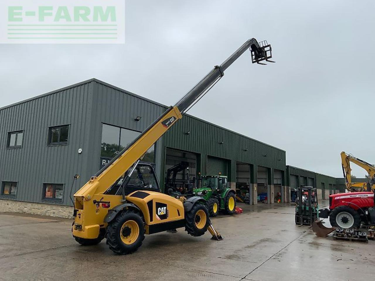 Caterpillar cat th414 c gc telehandler (st24449) - Telescopic handler: picture 1 Caterpillar cat th414 c gc telehandler (st24449) - Telescopic handler: picture 1