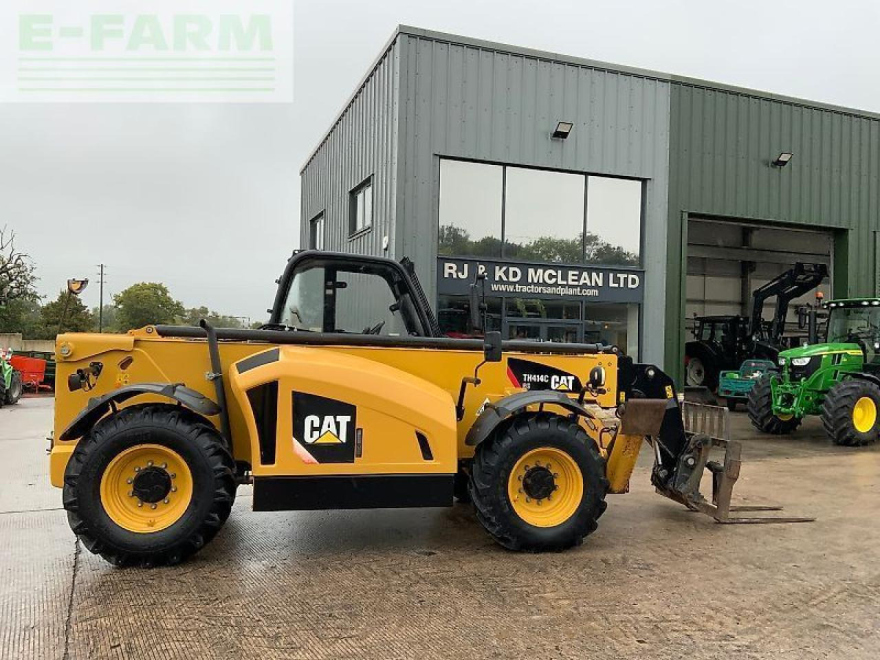 Caterpillar cat th414 c gc telehandler (st24449) - Telescopic handler: picture 2 Caterpillar cat th414 c gc telehandler (st24449) - Telescopic handler: picture 2