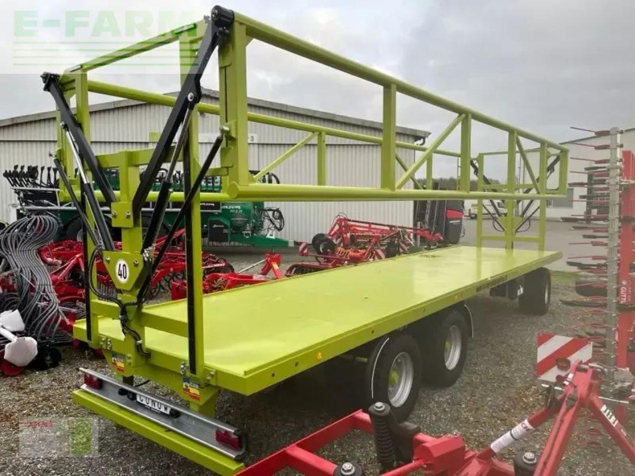 Conow btw v 9 - Farm platform trailer: picture 3 Conow btw v 9 - Farm platform trailer: picture 3