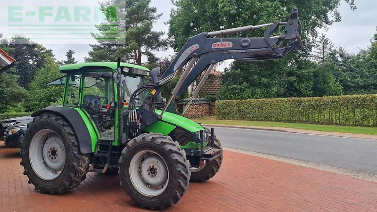 Deutz-Fahr agroplus 95 mit stoll frontlader - Farm tractor: picture 4 Deutz-Fahr agroplus 95 mit stoll frontlader - Farm tractor: picture 4