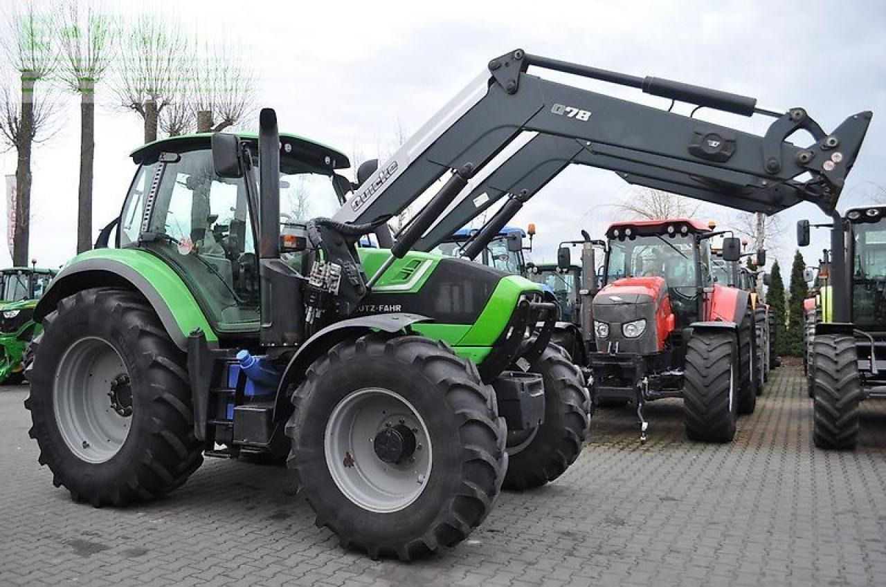 Deutz-Fahr agrotron 6160 p + quicke q78 - Farm tractor: picture 4 Deutz-Fahr agrotron 6160 p + quicke q78 - Farm tractor: picture 4