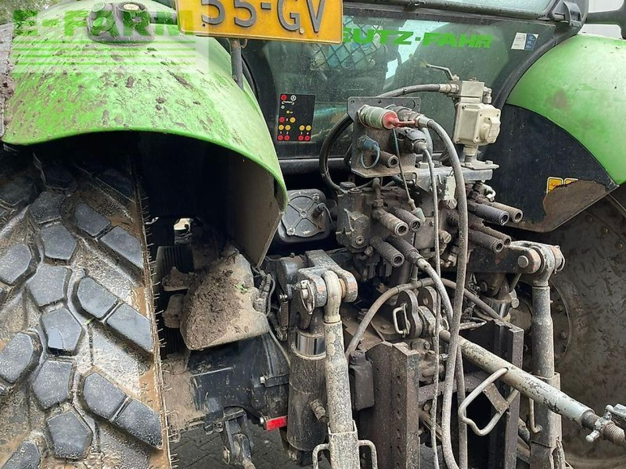 Farm tractor Deutz-Fahr deutz agrotron ttv430 met brede wielen: picture 11