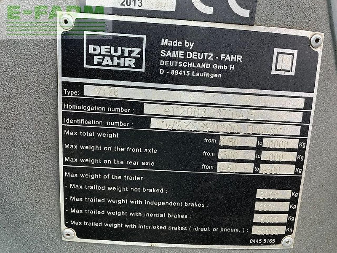 Deutz-Fahr deutz agrotron ttv430 met brede wielen - Farm tractor: picture 3 Deutz-Fahr deutz agrotron ttv430 met brede wielen - Farm tractor: picture 3
