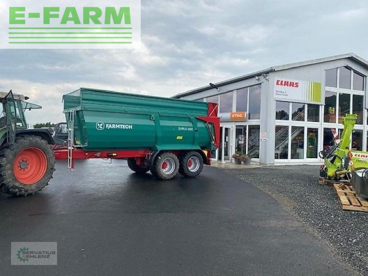 Farmtech durus 1600 muldenkipper neu - aktionspreis - - Farm tipping trailer/ Dumper: picture 1 Farmtech durus 1600 muldenkipper neu - aktionspreis - - Farm tipping trailer/ Dumper: picture 1