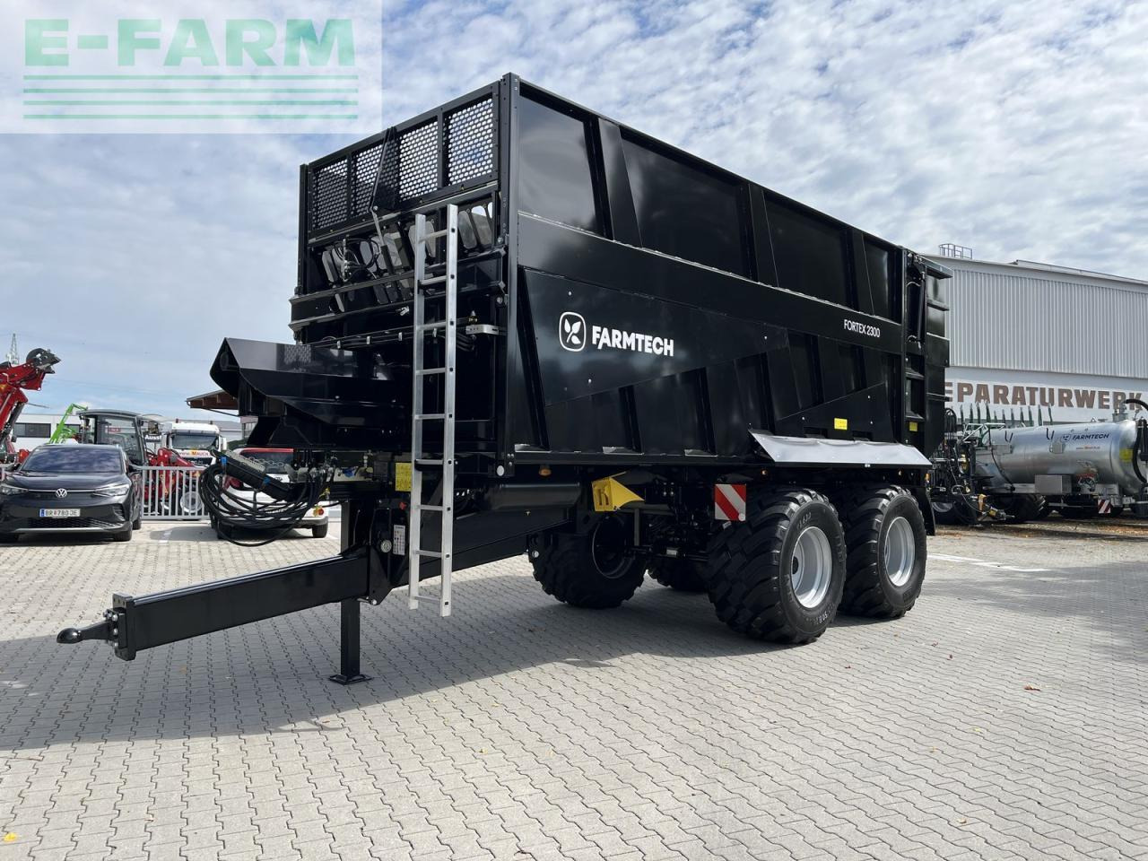 Farmtech fortex 2300 - Farm tipping trailer/ Dumper: picture 1 Farmtech fortex 2300 - Farm tipping trailer/ Dumper: picture 1
