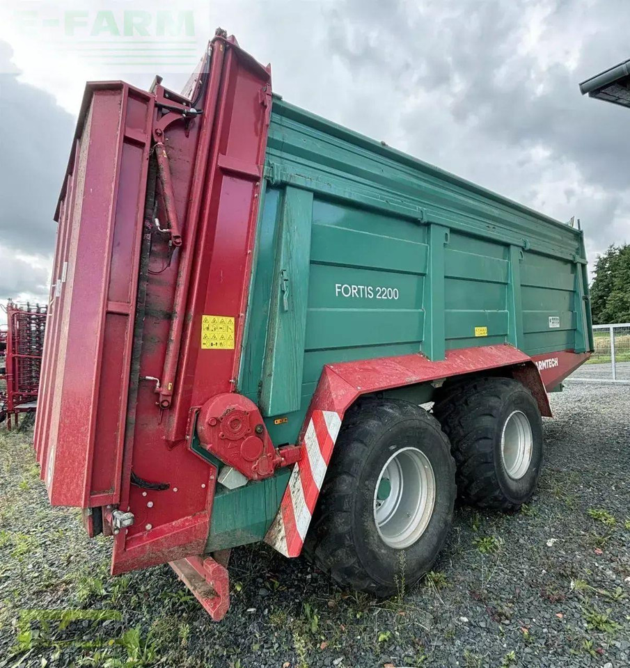 Farmtech fortis 2200 abschiebewagen + streuwerk - Farm tipping trailer/ Dumper: picture 2 Farmtech fortis 2200 abschiebewagen + streuwerk - Farm tipping trailer/ Dumper: picture 2