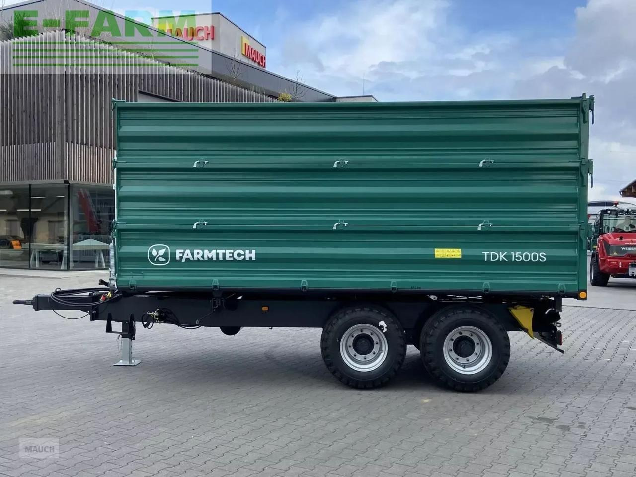 Farmtech tdk 1500 s - Farm tipping trailer/ Dumper: picture 2 Farmtech tdk 1500 s - Farm tipping trailer/ Dumper: picture 2