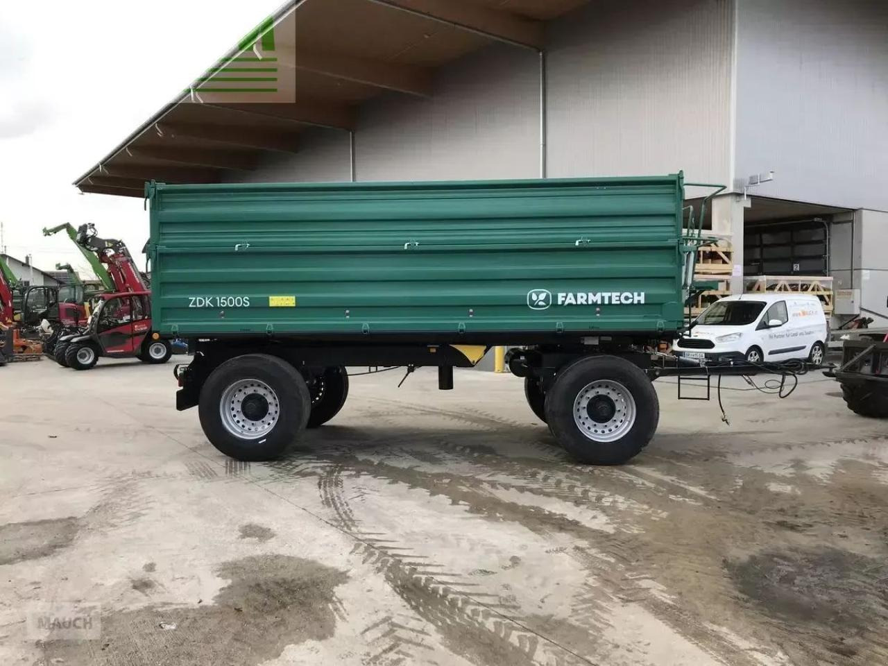 Farmtech zdk 1500 - Farm tipping trailer/ Dumper: picture 2 Farmtech zdk 1500 - Farm tipping trailer/ Dumper: picture 2