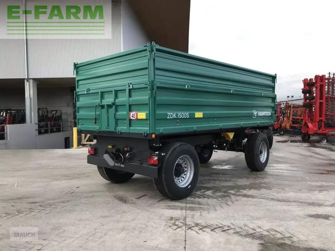 Farmtech zdk 1500 - Farm tipping trailer/ Dumper: picture 3 Farmtech zdk 1500 - Farm tipping trailer/ Dumper: picture 3