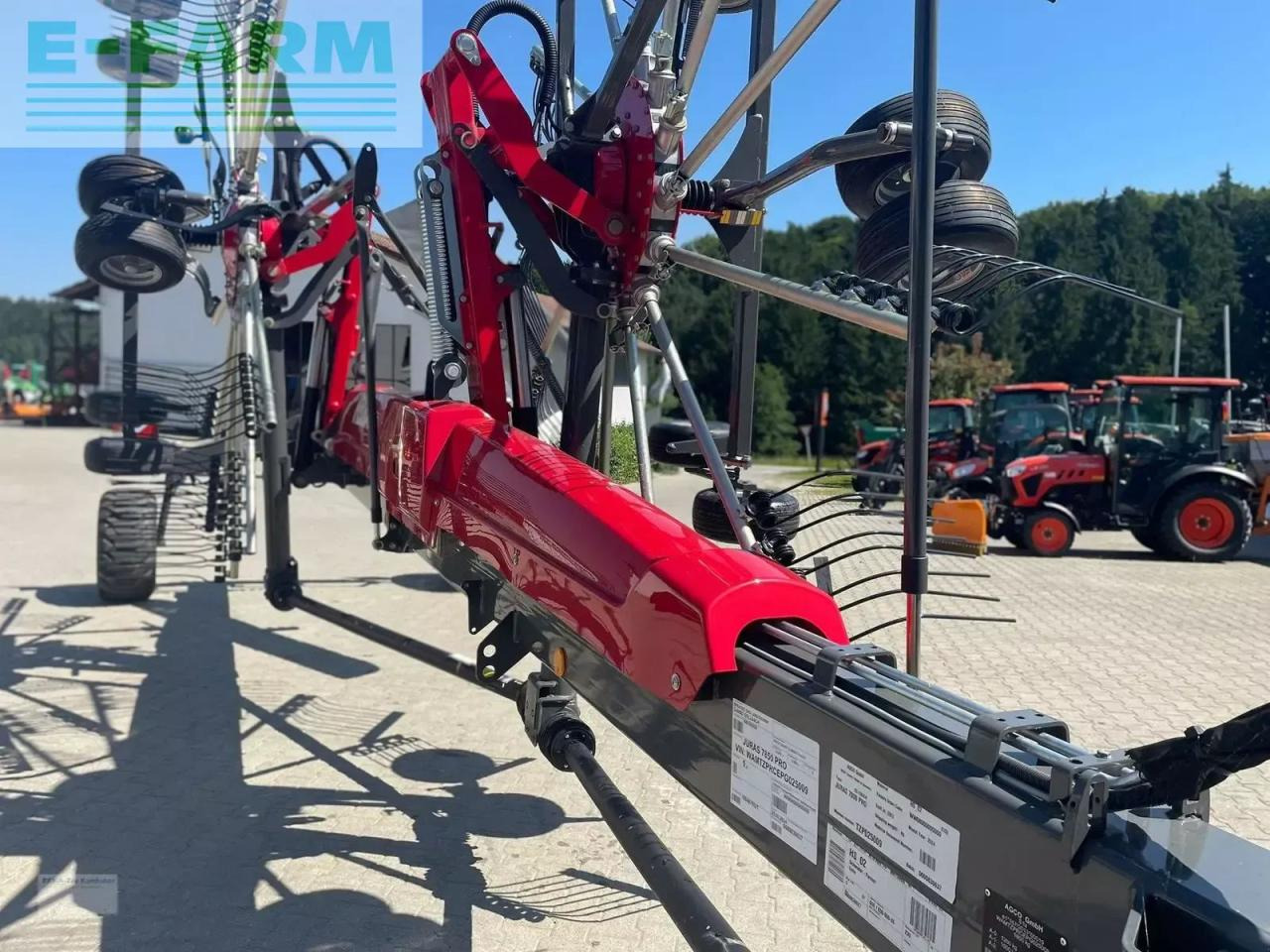 Fella juras 7850 pro - Tedder/ Rake: picture 4 Fella juras 7850 pro - Tedder/ Rake: picture 4