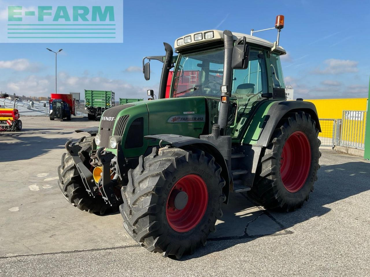 Fendt 412 Vario - Farm tractor: picture 1 Fendt 412 Vario - Farm tractor: picture 1