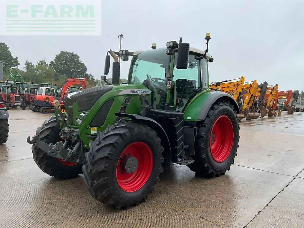 Fendt 724 profi plus tractor (st23447) - Farm tractor: picture 4 Fendt 724 profi plus tractor (st23447) - Farm tractor: picture 4