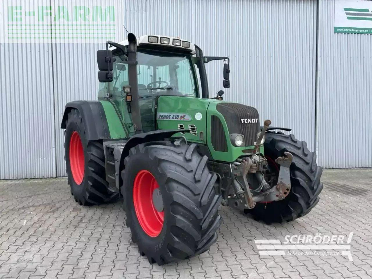 Fendt 818 vario tms - Farm tractor: picture 1 Fendt 818 vario tms - Farm tractor: picture 1
