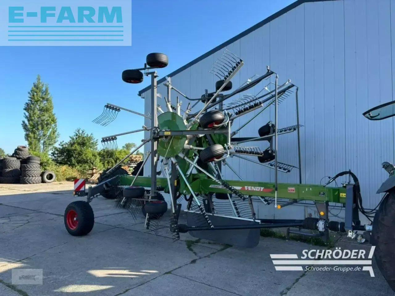 Fendt former 10065 - Tedder/ Rake: picture 1 Fendt former 10065 - Tedder/ Rake: picture 1