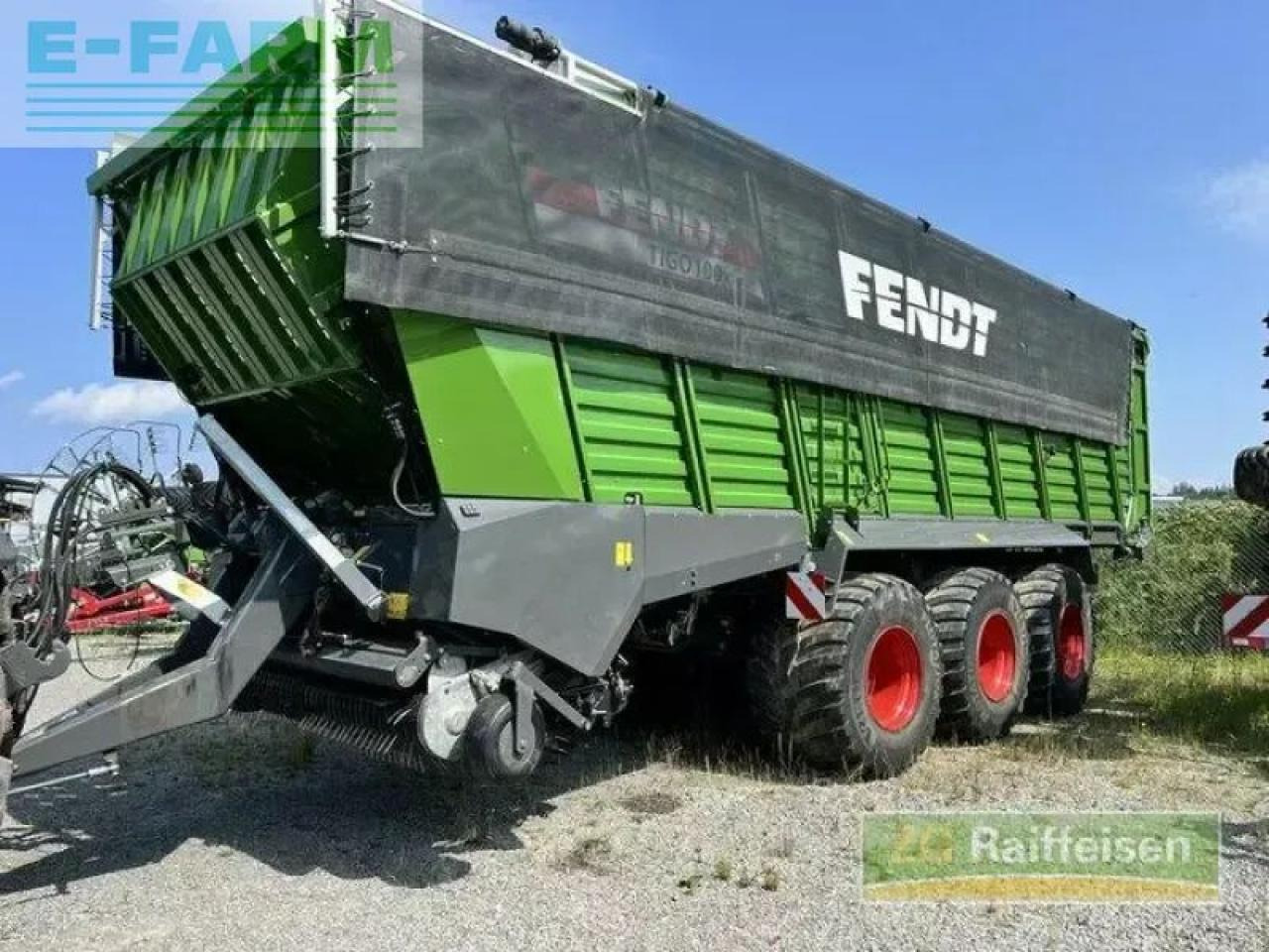 Fendt tigo 100 xr - Self-loading wagon: picture 1 Fendt tigo 100 xr - Self-loading wagon: picture 1