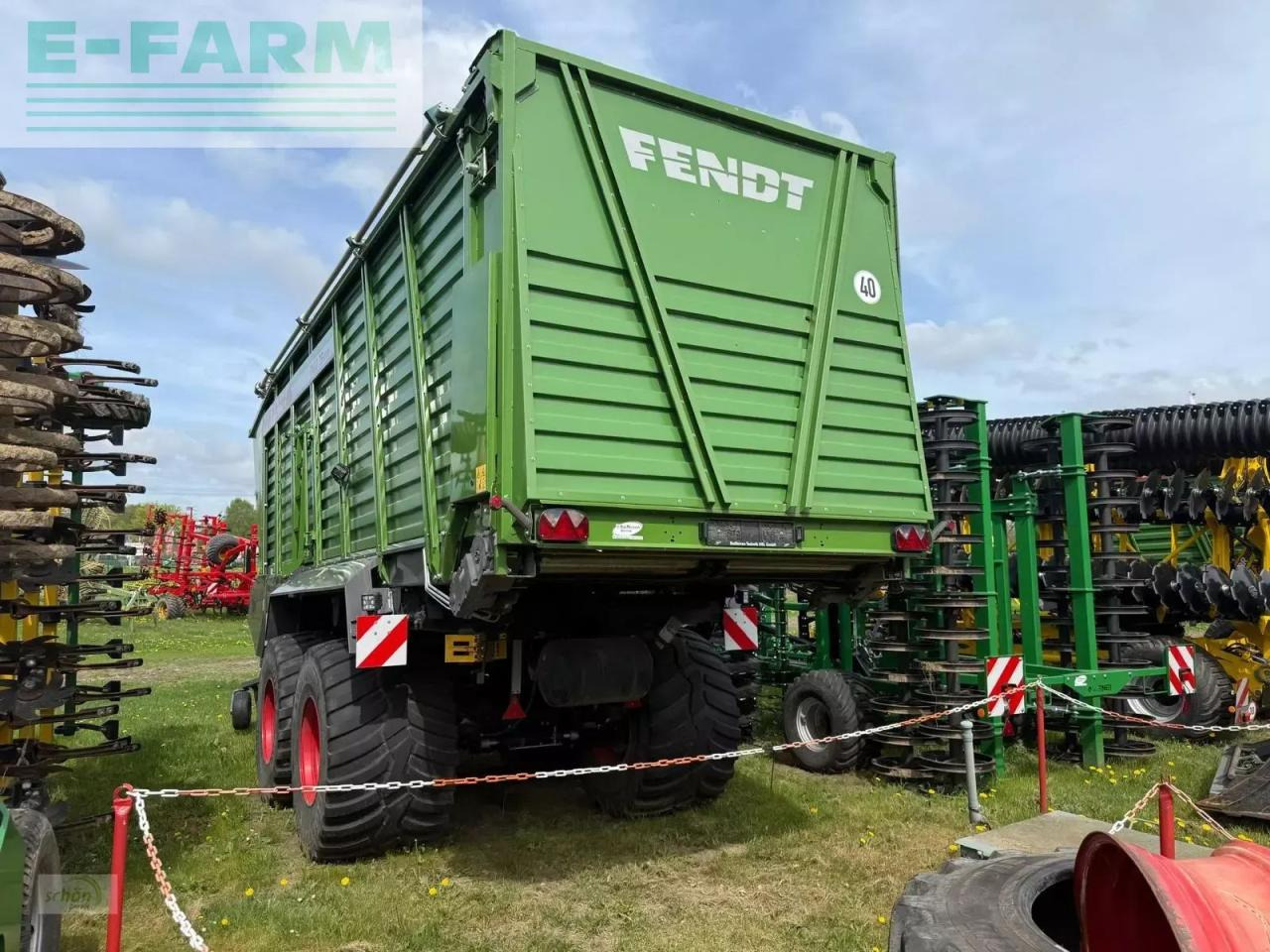 Fendt tigo 75 xr mit 800/45 r26,5 bereifung, laderaumabdeckung und 3 dosierwalzen - Self-loading wagon: picture 3 Fendt tigo 75 xr mit 800/45 r26,5 bereifung, laderaumabdeckung und 3 dosierwalzen - Self-loading wagon: picture 3