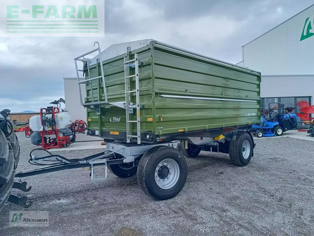 Fliegl dk180 maxum fox - Farm tipping trailer/ Dumper: picture 1 Fliegl dk180 maxum fox - Farm tipping trailer/ Dumper: picture 1