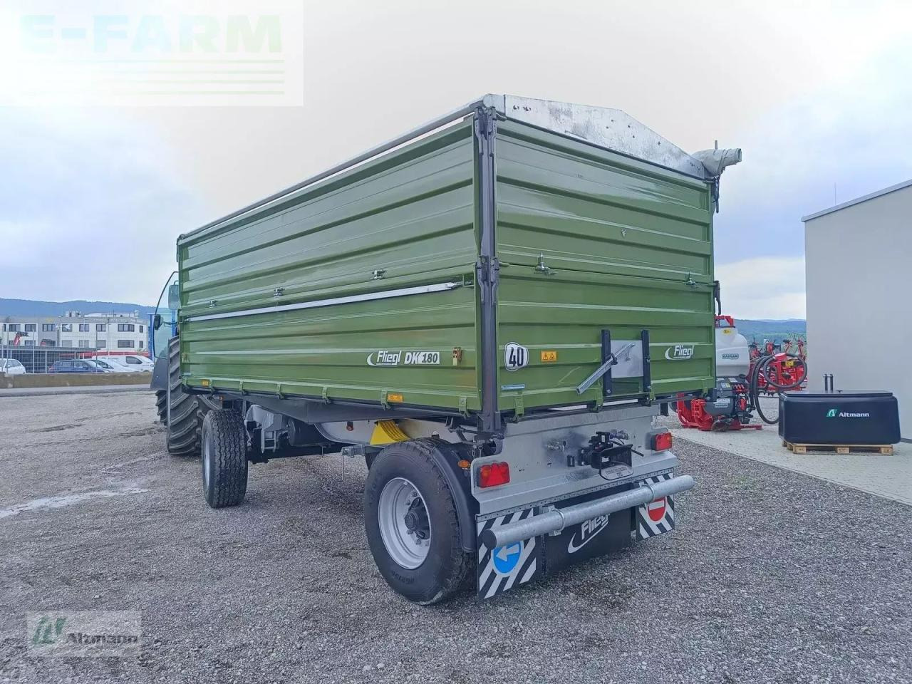 Fliegl dk180 maxum fox - Farm tipping trailer/ Dumper: picture 2 Fliegl dk180 maxum fox - Farm tipping trailer/ Dumper: picture 2
