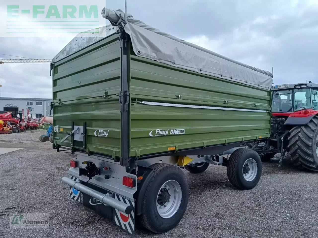 Fliegl dk180 maxum fox - Farm tipping trailer/ Dumper: picture 5 Fliegl dk180 maxum fox - Farm tipping trailer/ Dumper: picture 5