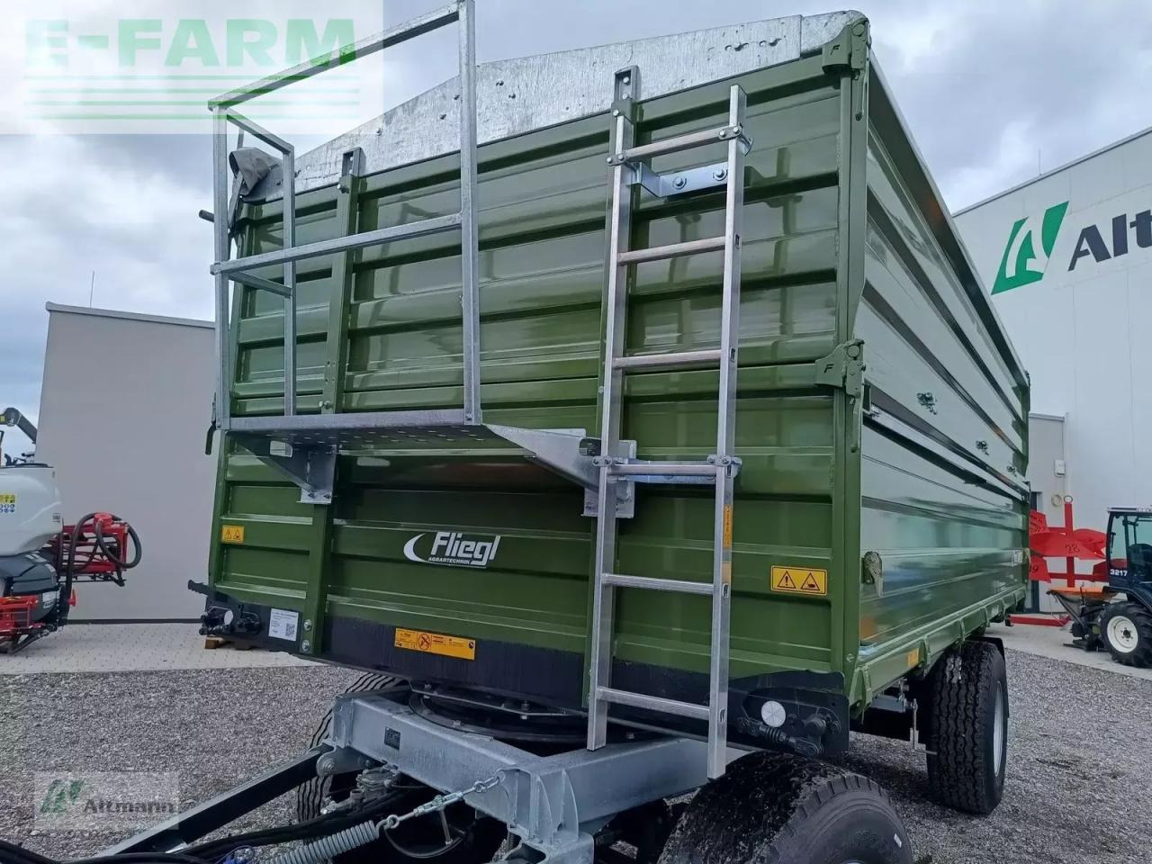 Fliegl dk180 maxum fox - Farm tipping trailer/ Dumper: picture 3 Fliegl dk180 maxum fox - Farm tipping trailer/ Dumper: picture 3