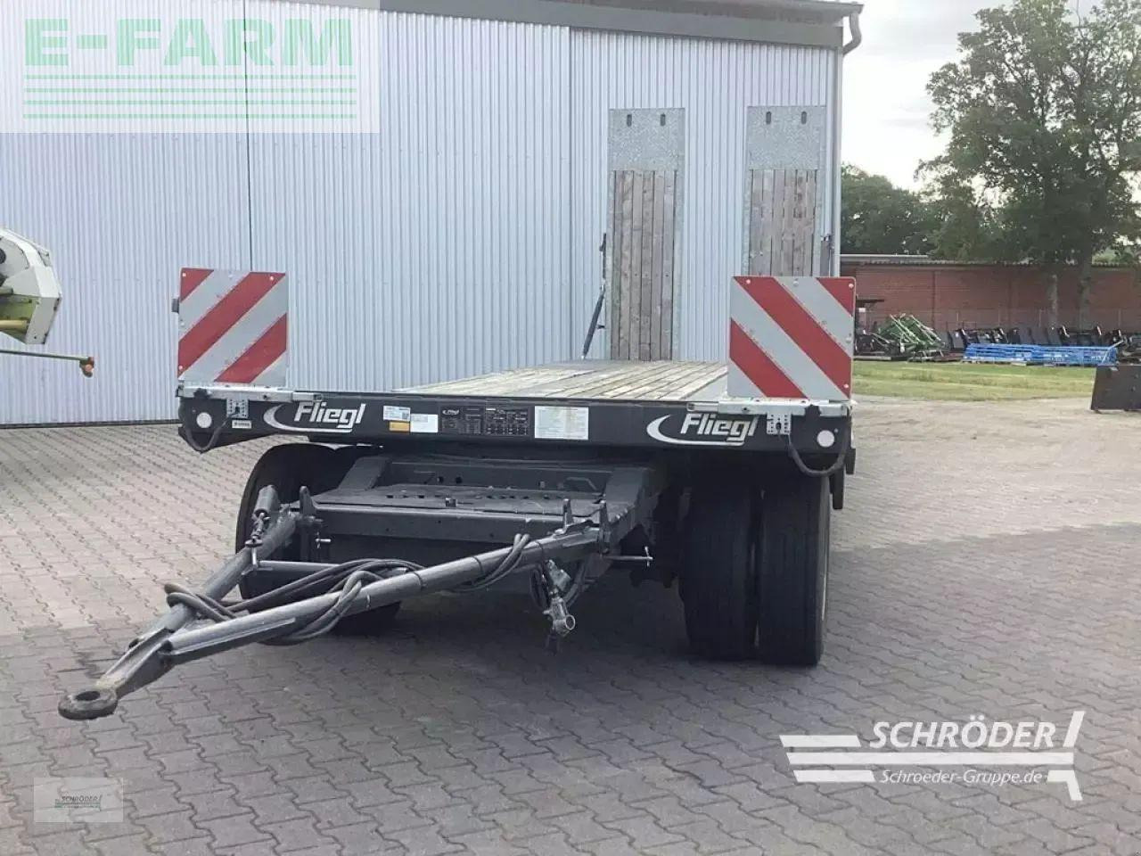 Fliegl dtl 300 p -tieflader - Low loader trailer: picture 2 Fliegl dtl 300 p -tieflader - Low loader trailer: picture 2