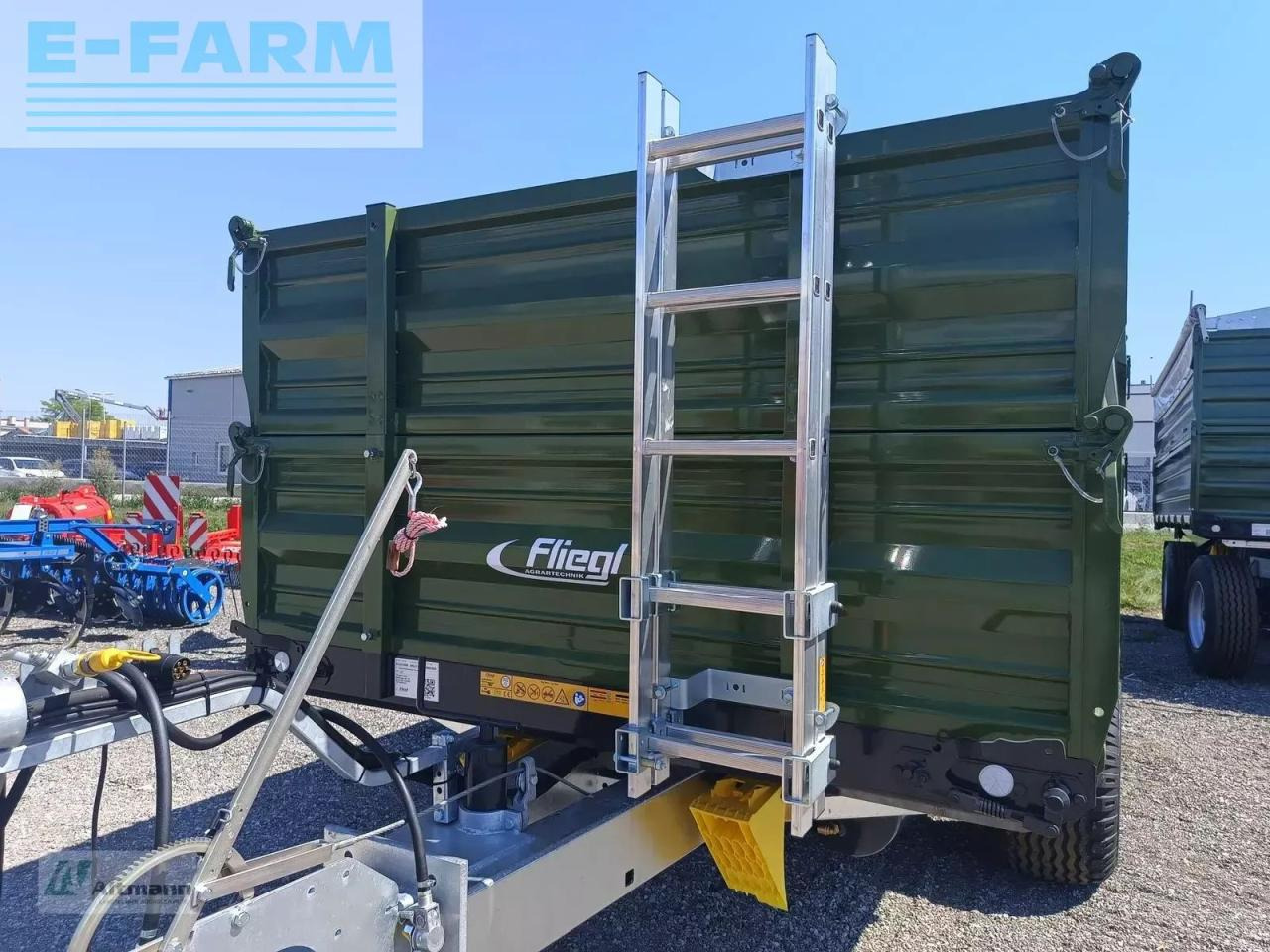 Fliegl tdk140 fox - Farm tipping trailer/ Dumper: picture 2 Fliegl tdk140 fox - Farm tipping trailer/ Dumper: picture 2