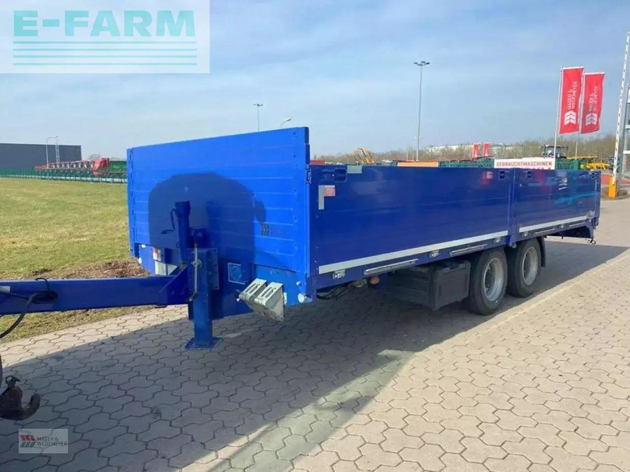 Fliegl tps 118 bau plattform anhänger - Farm tipping trailer/ Dumper: picture 1 Fliegl tps 118 bau plattform anhänger - Farm tipping trailer/ Dumper: picture 1
