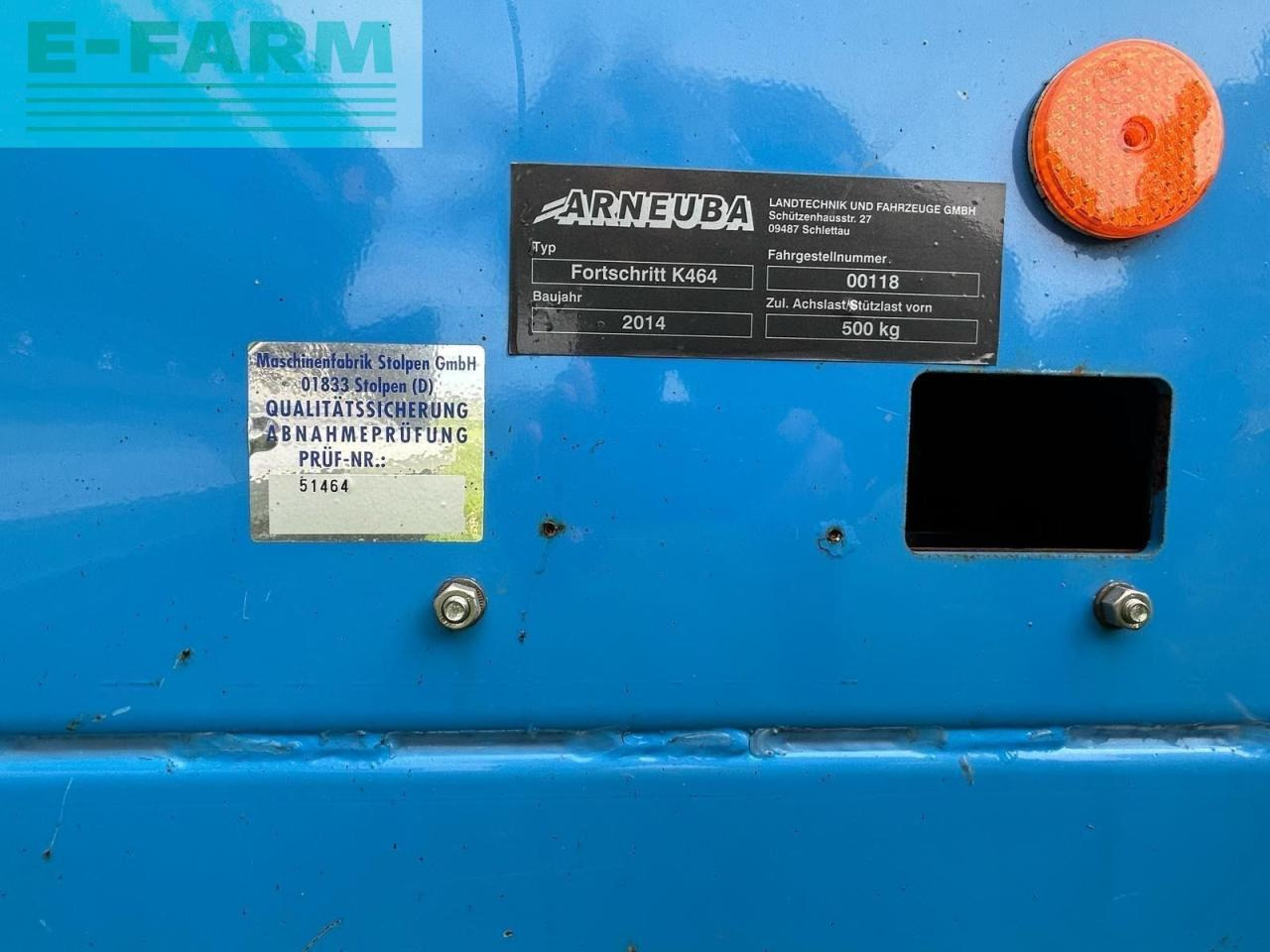 Fortschritt K464 HD - Square baler: picture 4 Fortschritt K464 HD - Square baler: picture 4