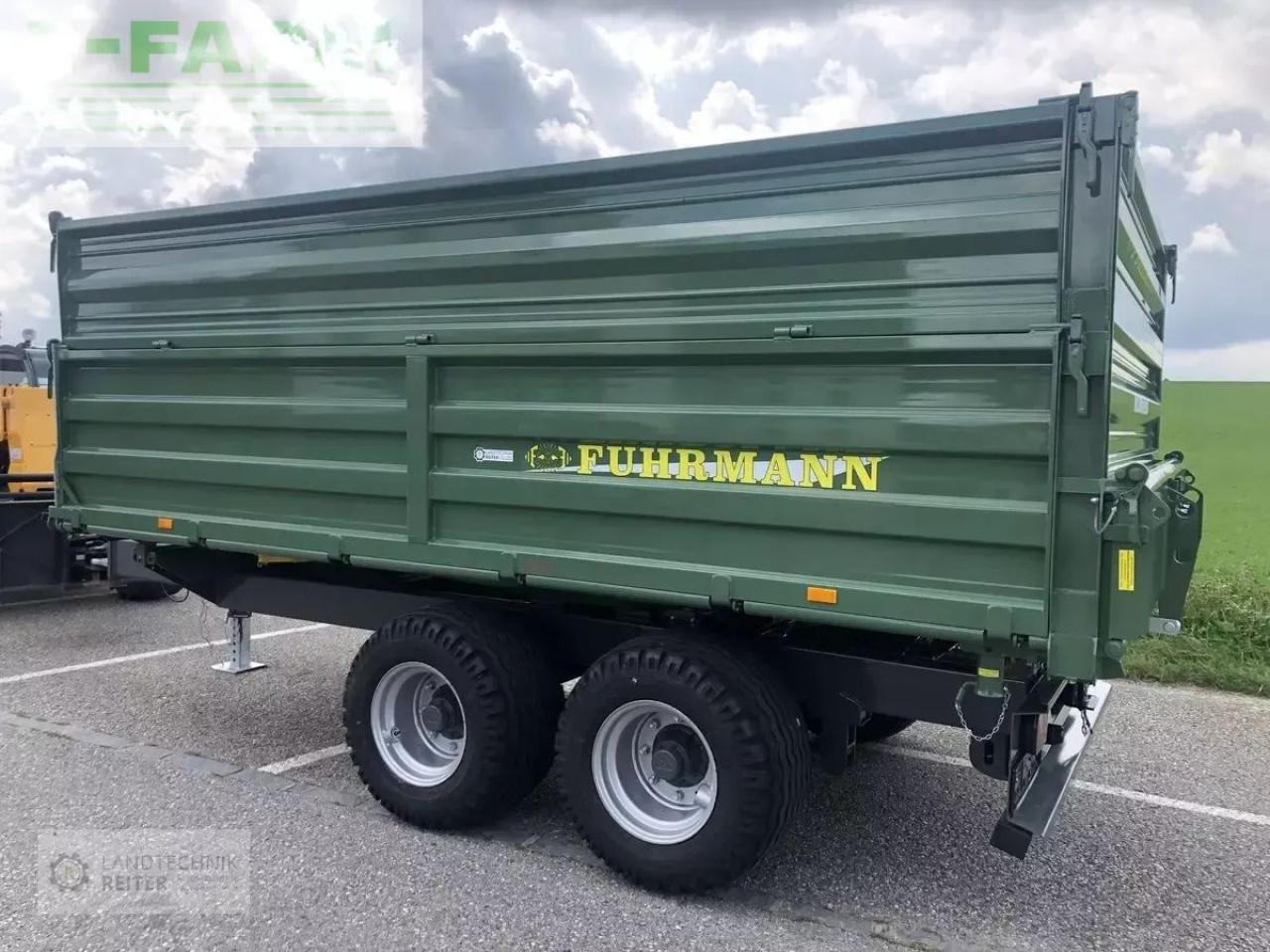 Fuhrmann ff 15000, hydr. heckwand - Farm tipping trailer/ Dumper: picture 4 Fuhrmann ff 15000, hydr. heckwand - Farm tipping trailer/ Dumper: picture 4