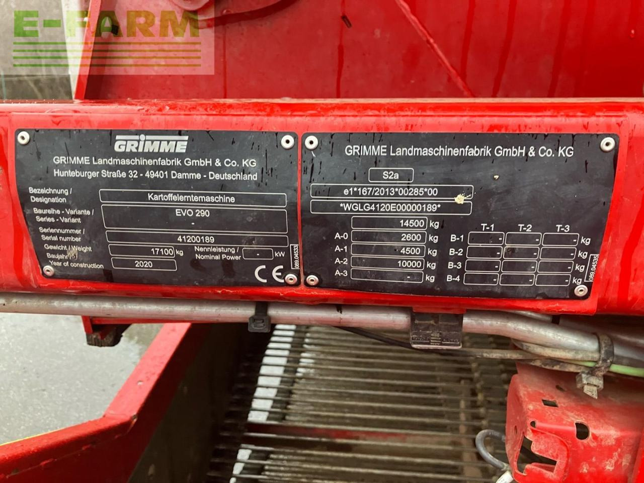 Potato harvester Grimme EVO 290 AIRSEP: picture 8 Potato harvester Grimme EVO 290 AIRSEP: picture 8