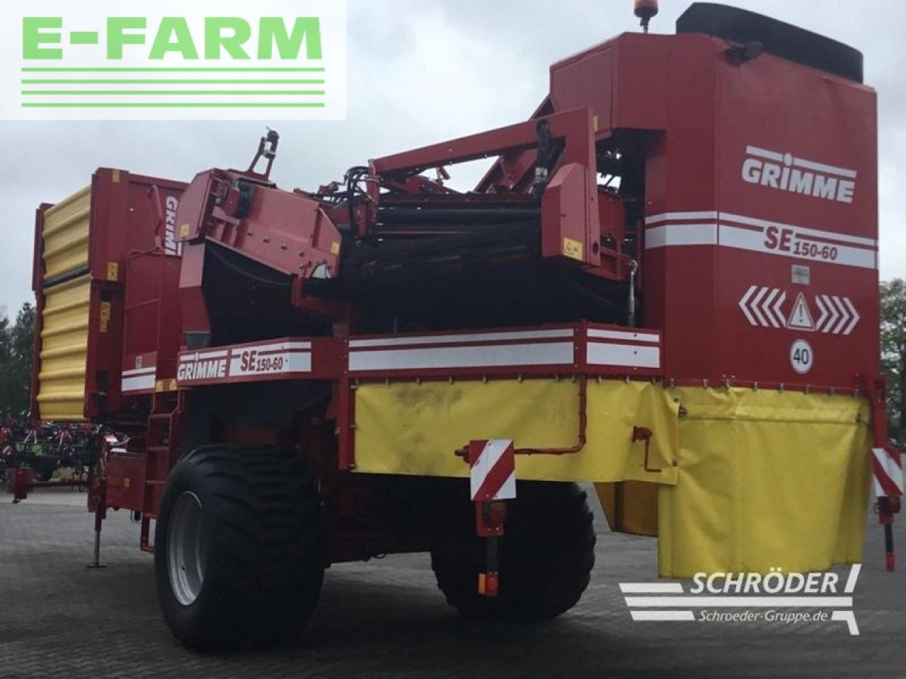 Grimme se 150-60 - Potato harvester: picture 4 Grimme se 150-60 - Potato harvester: picture 4