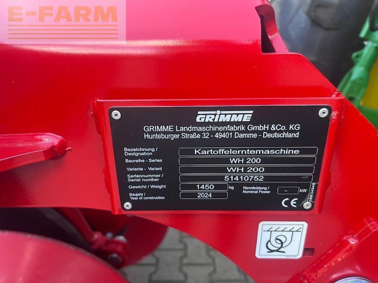 Grimme wh 200 - Potato harvester: picture 2 Grimme wh 200 - Potato harvester: picture 2