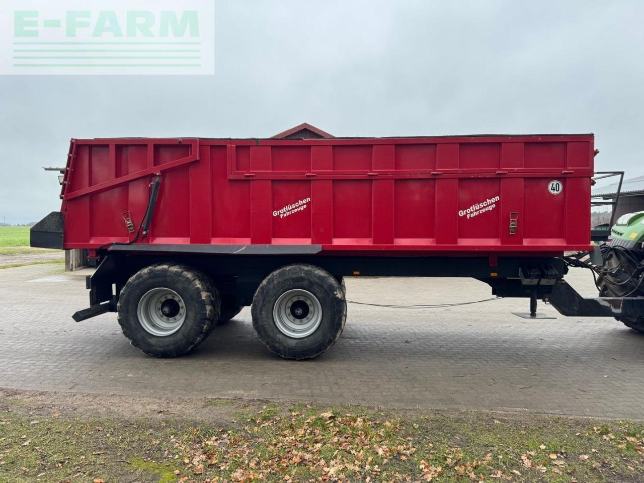 Güde Grotlüschen - Farm tipping trailer/ Dumper: picture 2 Güde Grotlüschen - Farm tipping trailer/ Dumper: picture 2